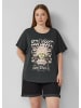QS T-Shirt  in  99D0_schwarz