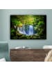 MuchoWow Leinwand bilder Dschungel Wasserfall (BxH)