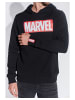 Course Hoodie Marvel in schwarz