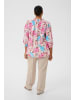 KAFFE curve Kurzarm-Bluse KChayley Regular fit in Multi color Flower