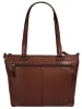 SPIKES & SPARROW Shopper in cognac