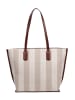 DIANA Shopper Tasche in LEATHER AND GREY