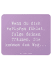 Mr. & Mrs. Panda Mouse Pad Spruch Selbstzweifel und Träume mit S... in Lavendeltraum