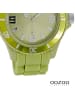 Oozoo Analog-Armbanduhr Oozoo Timepieces grün groß (ca. 43mm)