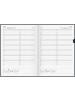 BRUNNEN Buchkalender 787 A4 1 Tag/Seite Soft-Einband schwarz 2026