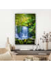 MuchoWow Leinwand bilder Dschungel Wasserfall (BxH)