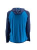 Jack Wolfskin Sweatjacke Hydro Hooded Light in Blau