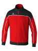 erima Unisex Erwachsene Trainingsjacke in rot/schwarz/weiss