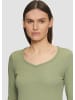 s.Oliver T-Shirt langarm in Olive