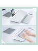 relaxdays Schreibtisch Organizer in Weiß - (B)40 x (H)5,5 x (T)18 cm