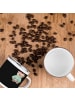 Mr. & Mrs. Panda Camping Emaille Tasse Brautjungfern Party mit S... in Schwarz