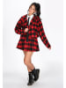 myMo ROCKS Women Jacket in black red check