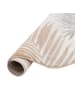 Pergamon Teppich Faro Tropical Blätter Rund in beige