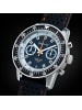 Gigandet Quarzuhr Chronograph "SPEED TIMER" in Schwarz/Silber/Blau