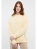 Eterna Strick Pullover in gelb