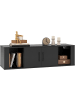 COSTWAY TV Schrank hängend 108 x 33 x 30,5 cm in Schwarz