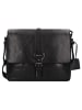 Leonhard Heyden Roma Aktentasche Leder 35 cm Laptopfach schwarz