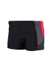 Aquarti Jungen Kurze Badehose mit Einsätzen Seitlich in blau