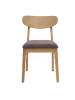 MCW 2er-Set Esszimmerstuhl M59, Helles Gestell, taupe