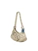 BAGmori Schultertasche in Creme