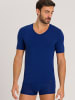 Hanro V-Shirt Natural Function in space blue
