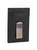 Police PT389-08536 Kreditkartenetui Leder 7 cm mit Geldscheinklammer black
