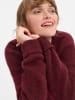 American Vintage Strickpullover mit Alpaka-Anteil Gaspacho Chine in bordeaux - 0001