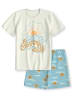 Calida Pyjama in star white