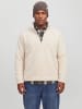 JACK & JONES PLUS Sweatshirt in Oatmeal