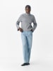 Object Pullover in Medium Grey Melange