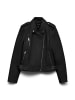 Vero Moda Lederjacke in Black