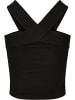 Urban Classics Urban Classics Damen Ladies Cross Top in black