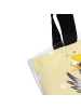 Mr. & Mrs. Panda Shopper Tasche Rabe Sombrero ohne Spruch in Gelb Pastell