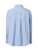 Marc O'Polo Hemdbluse in hellblau weiß