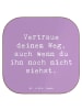 Mr. & Mrs. Panda Untersetzer Glas Spruch Zukunftsplanung Ungewis... in Lavendeltraum