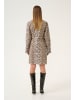 Karen By Simonsen Kleid KBUlrike Feminine in Ulrike print - Simply taupe