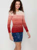KOROSHI GESTRICKTES JERSEY in rosa