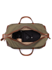 SID & VAIN Reisetasche echt Leder Weekender groß | Ledertasche LENNOX in blau