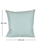 JACK 1x Outdoor Kissenhülle 45x45cm Uni in Silber