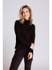 ZHRILL Sweatshirt ZHABIGAIL KNIT BLACK in BLACK