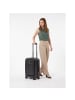 Stratic Phoenix 4 Rollen Kabinentrolley S 55 cm mit Dehnfalte black