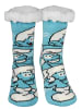 Die Schlümpfe Die Schlümpfe Hüttensocken Haussocken Kuschelsocken Socken in blau