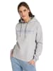 Bruno Banani Hoodie ohne Reißverschluss Calderon in Grau / Melange