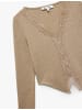 KOTON TSHIRT LS in Nerz Melange