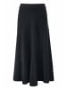 Hessnatur Strick Rock Midi in schwarz