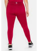 sheego Funktionsleggings in granatrot