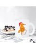 Mr. & Mrs. Panda Kaffeebecher Fuchs Weihnachten ohne Spruch in Transparent