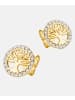Diamant L'éternel Ohrringe aus 585 Gelbgold