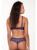 Linga Dore String DAILY in Blue ribbon jacquard