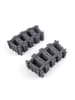 LEGO City Eisenbahn Schienen Dunkelgrau 53400 50x Teile - ab 3 Jahren in gray